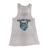 Feline Fine Women's Flowey Tank Top Athletic Heather | Funny Shirt from Famous In Real Life