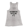 Alternative Facts Are Irrational Women's Flowey Tank Top Athletic Heather | Funny Shirt from Famous In Real Life