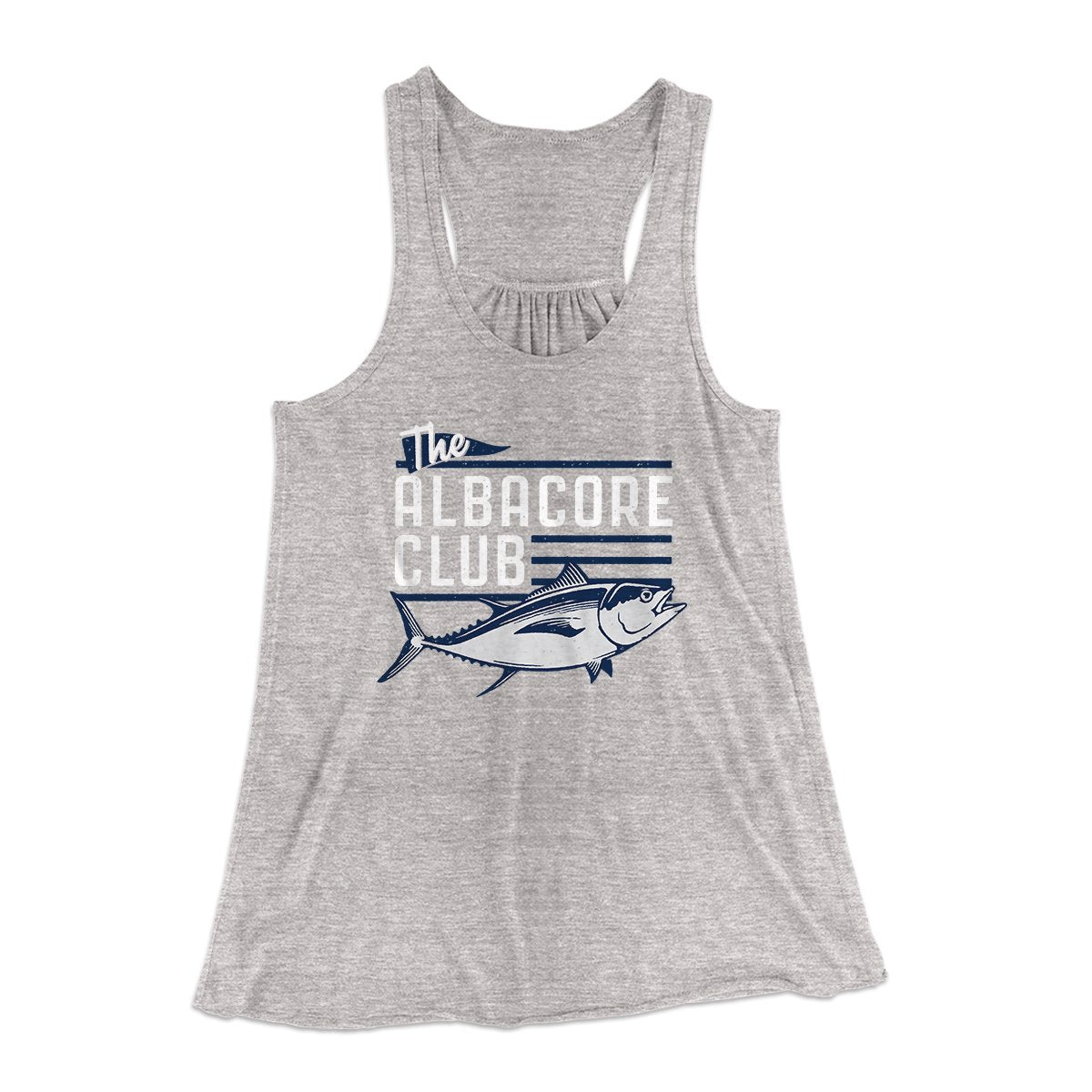 The Albacore Club Women's Flowey Tank Top | Funny Shirt from Famous In Real Life