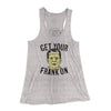 Get Your Frank On Women's Flowey Tank Top Athletic Heather | Funny Shirt from Famous In Real Life