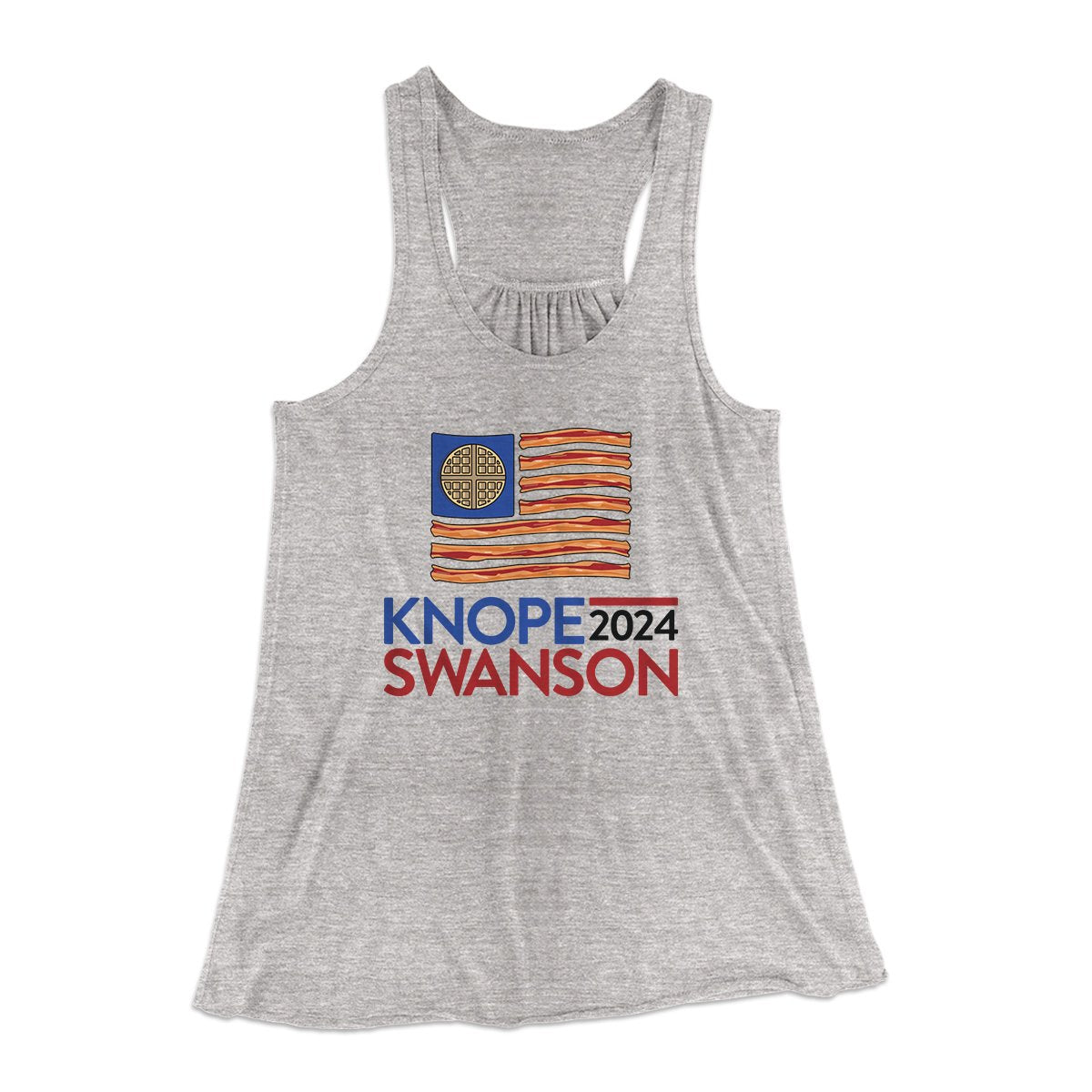 Knope Swanson 2024 Women's Flowey Tank Top | Funny Shirt from Famous In Real Life