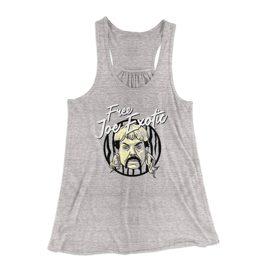 Free Joe Exotic Women's Flowey Tank Top | Funny Shirt from Famous In Real Life