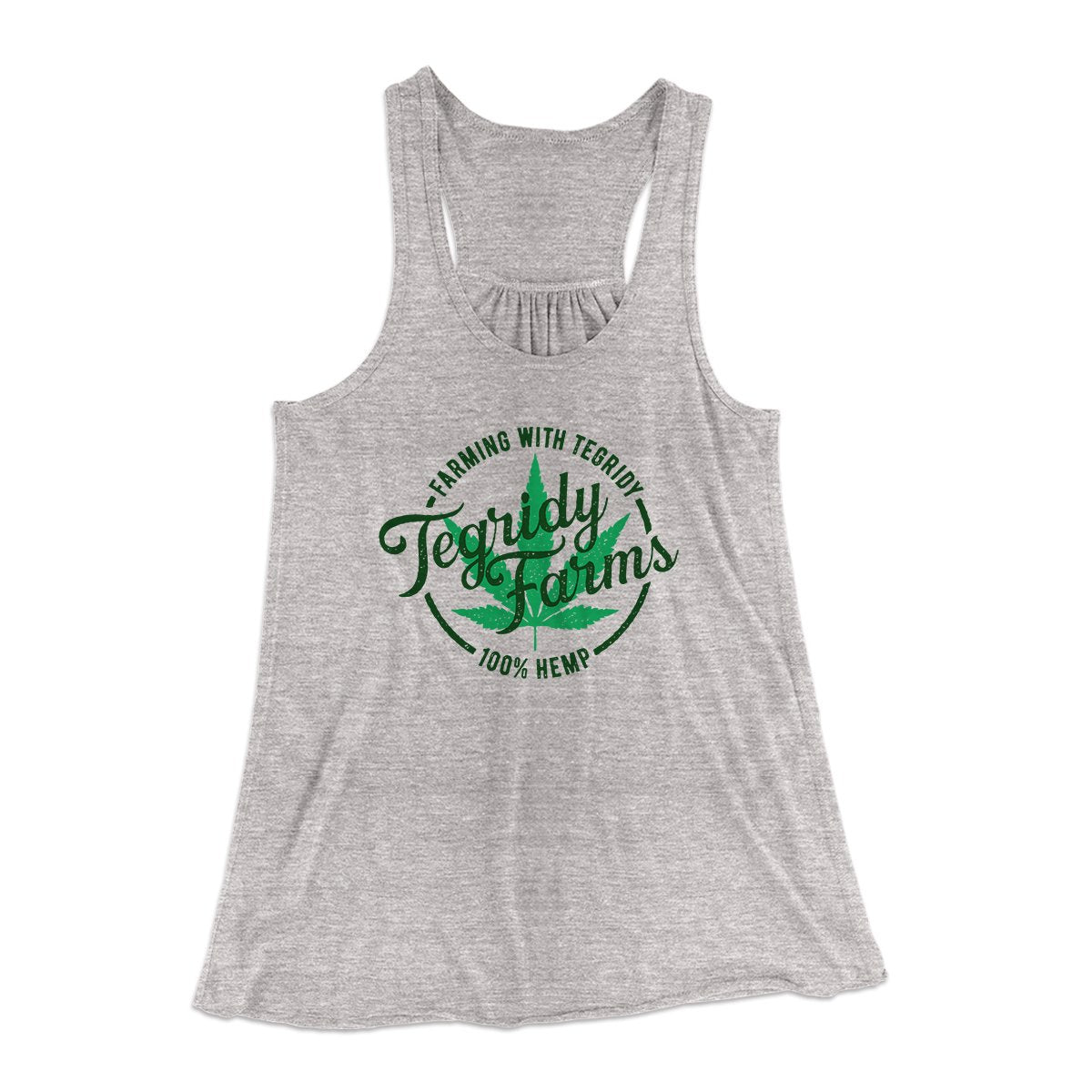 Tegridy Farms Women's Flowey Tank Top | Funny Shirt from Famous In Real Life