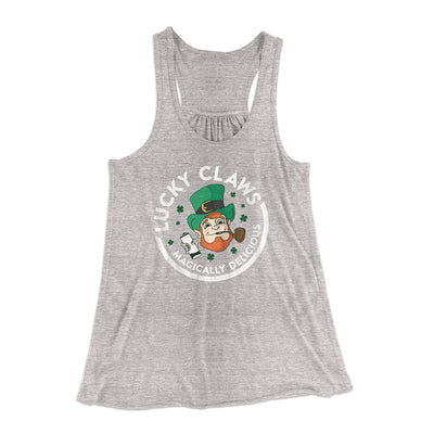Lucky Claws Women's Flowey Tank Top Athletic Heather | Funny Shirt from Famous In Real Life