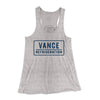 Vance Refrigeration Women's Flowey Tank Top Athletic Heather | Funny Shirt from Famous In Real Life