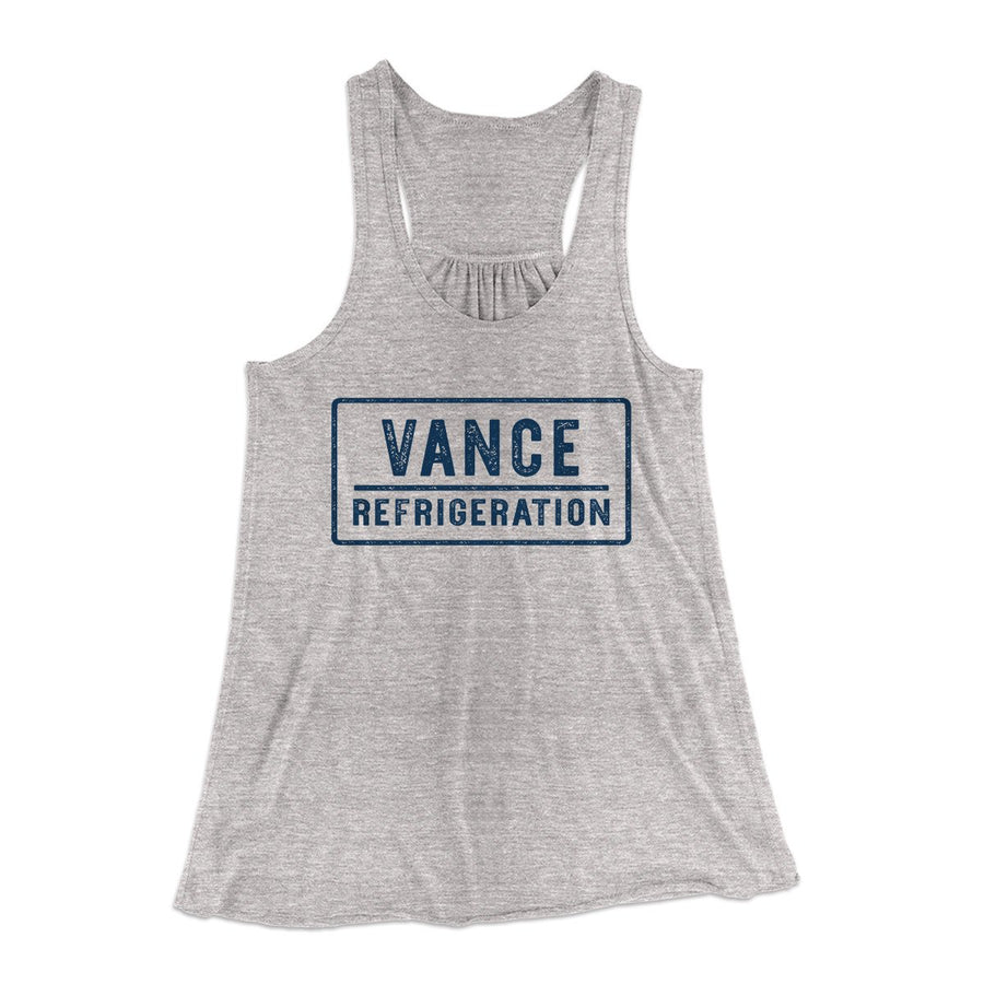 Vance Refrigeration Women's Flowey Tank Top | Funny Shirt from Famous In Real Life