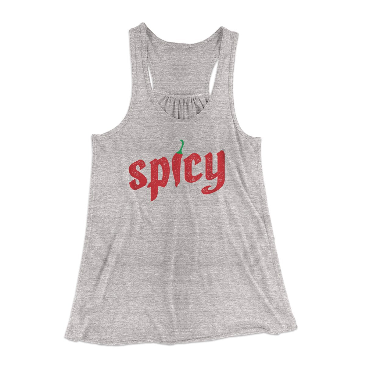 Spicy Funny Women's Flowey Tank Top | Funny Shirt from Famous In Real Life