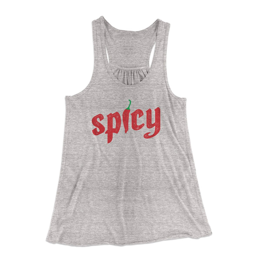 Spicy Funny Women's Flowey Tank Top | Funny Shirt from Famous In Real Life