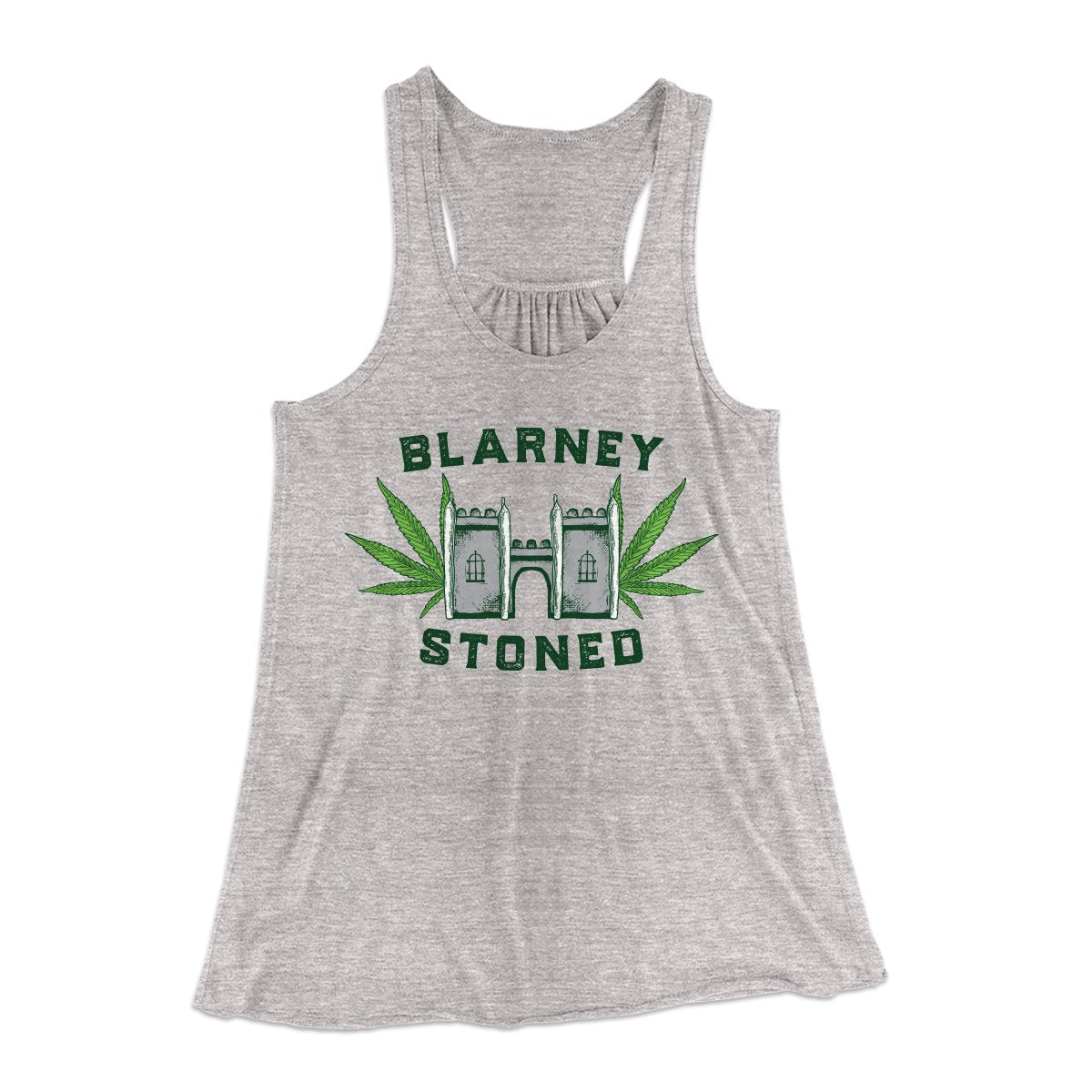 Blarney Stoned Women's Flowey Tank Top | Funny Shirt from Famous In Real Life