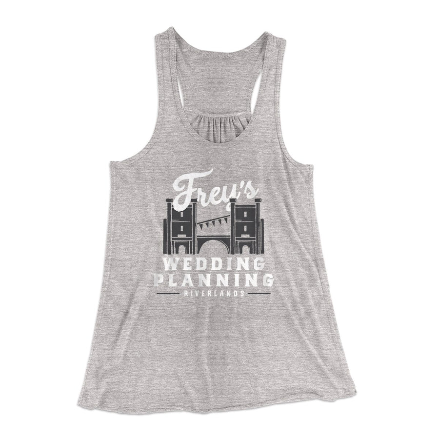 Frey's Wedding Planning Women's Flowey Tank Top | Funny Shirt from Famous In Real Life