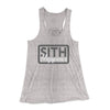 Sith Happens Women's Flowey Tank Top Athletic Heather | Funny Shirt from Famous In Real Life