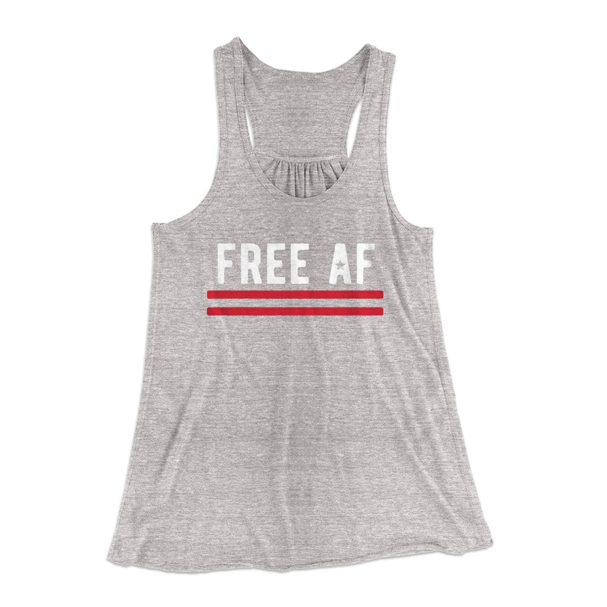 Free AF Women's Flowey Tank Top | Funny Shirt from Famous In Real Life