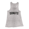 Donuts Women's Flowey Tank Top Athletic Heather | Funny Shirt from Famous In Real Life
