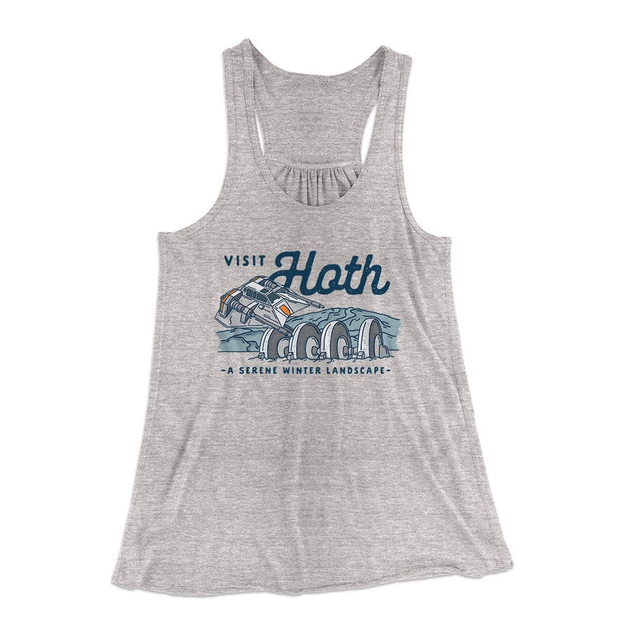 Visit Hoth Women's Flowey Tank Top | Funny Shirt from Famous In Real Life