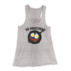 So Eggcited Funny Women's Flowey Tank Top Athletic Heather | Funny Shirt from Famous In Real Life