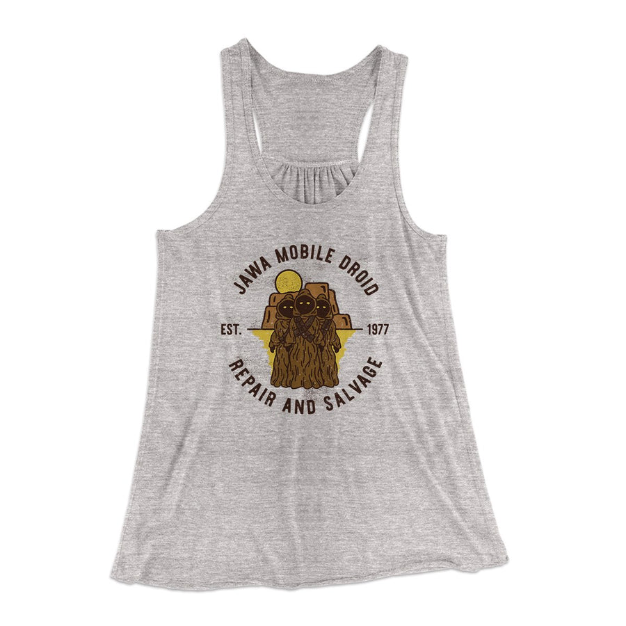 Jawa Droid Repair Women's Flowey Tank Top | Funny Shirt from Famous In Real Life