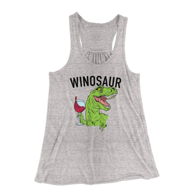 Winosaur Women's Flowey Tank Top Athletic Heather | Funny Shirt from Famous In Real Life