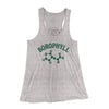 Borophyll Women's Flowey Tank Top Athletic Heather | Funny Shirt from Famous In Real Life