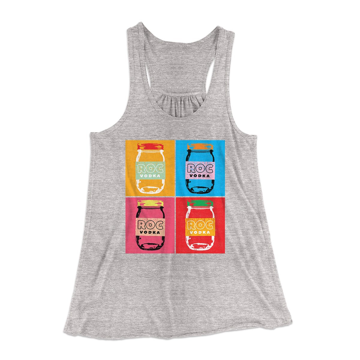 Roc Vodka Women's Flowey Tank Top | Funny Shirt from Famous In Real Life