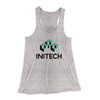 Initech Women's Flowey Tank Top Athletic Heather | Funny Shirt from Famous In Real Life