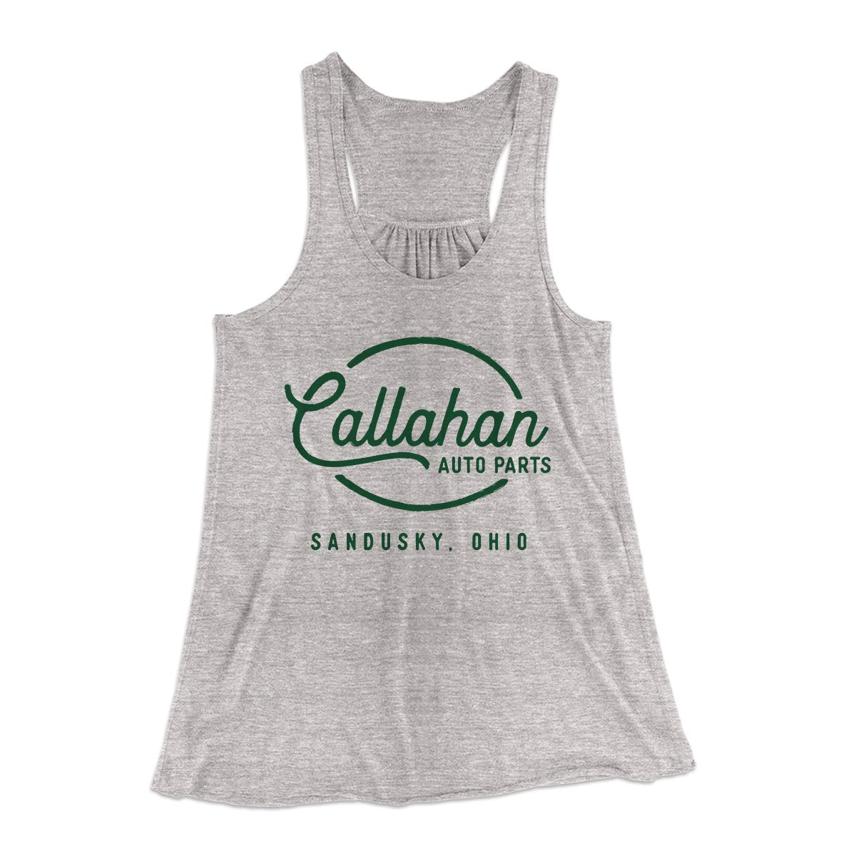 Callahan Auto Parts Women's Flowey Tank Top | Funny Shirt from Famous In Real Life