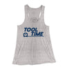 Tool Time Women's Flowey Tank Top Athletic Heather | Funny Shirt from Famous In Real Life