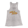 Swole Patrol Women's Flowey Tank Top Athletic Heather | Funny Shirt from Famous In Real Life
