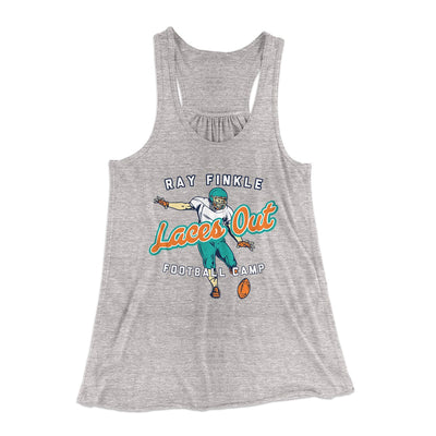 Laces Out - Ray Finkle Women's Flowey Tank Top Athletic Heather | Funny Shirt from Famous In Real Life