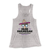 Gene Parmesan Women's Flowey Tank Top Athletic Heather | Funny Shirt from Famous In Real Life