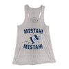 Mistah! Mistah! Women's Flowey Tank Top Athletic Heather | Funny Shirt from Famous In Real Life