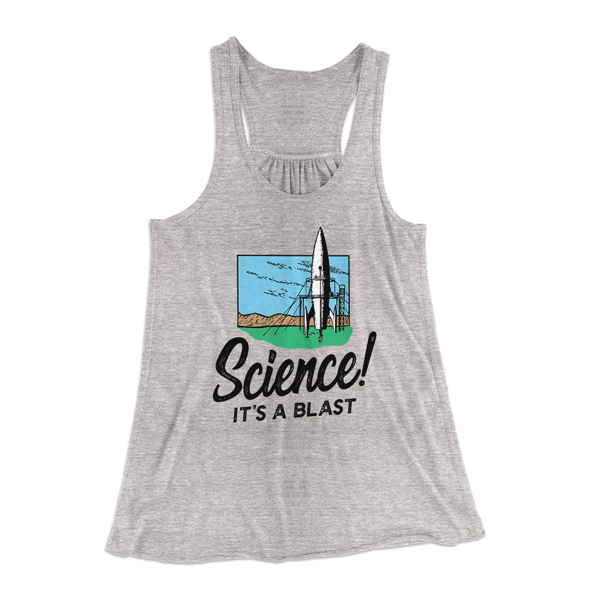 Science! It's a Blast Women's Flowey Tank Top | Funny Shirt from Famous In Real Life