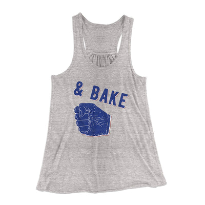 Bake Women's Flowey Tank Top Athletic Heather | Funny Shirt from Famous In Real Life
