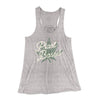 Plant Based Women's Flowey Tank Top Athletic Heather | Funny Shirt from Famous In Real Life
