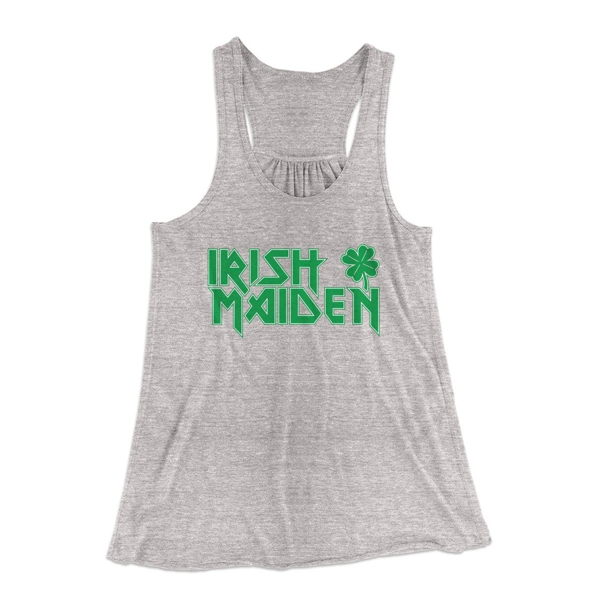 Irish Maiden Women's Flowey Tank Top | Funny Shirt from Famous In Real Life