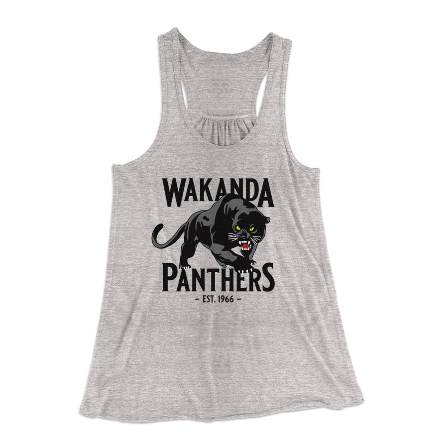 Wakanda Panthers Women's Flowey Tank Top | Funny Shirt from Famous In Real Life