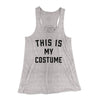 This Is My Costume Women's Flowey Tank Top Athletic Heather | Funny Shirt from Famous In Real Life
