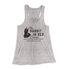 The Rabbit in Red Lounge Women's Flowey Tank Top Athletic Heather | Funny Shirt from Famous In Real Life