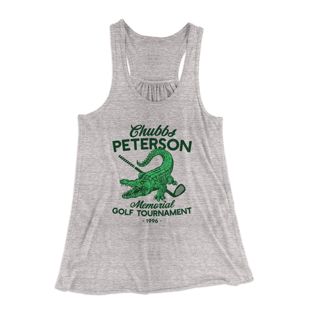 Chubbs Peterson Memorial Golf Tournament Women's Flowey Tank Top | Funny Shirt from Famous In Real Life