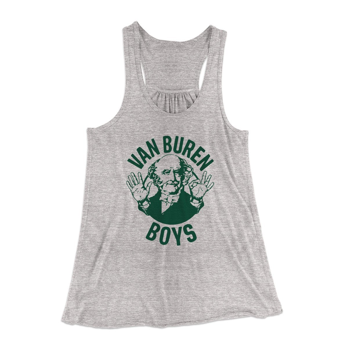 Van Buren Boys Women's Flowey Tank Top | Funny Shirt from Famous In Real Life