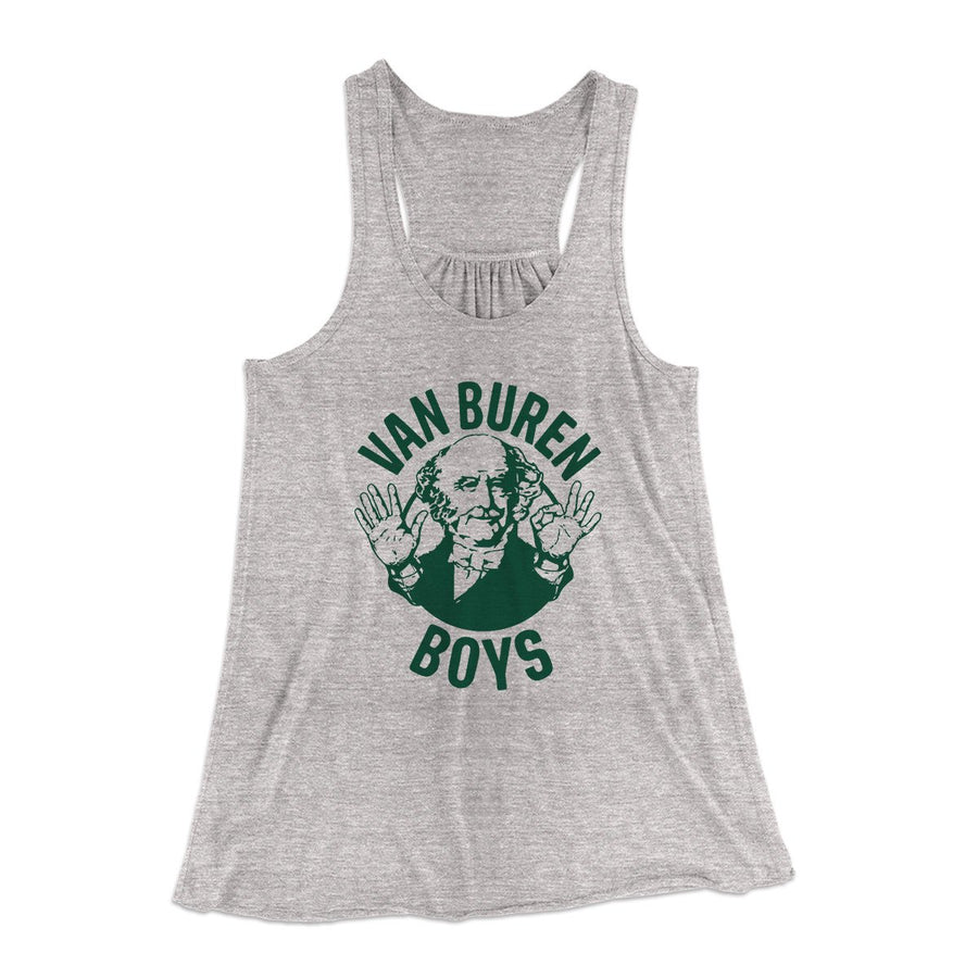 Van Buren Boys Women's Flowey Tank Top | Funny Shirt from Famous In Real Life