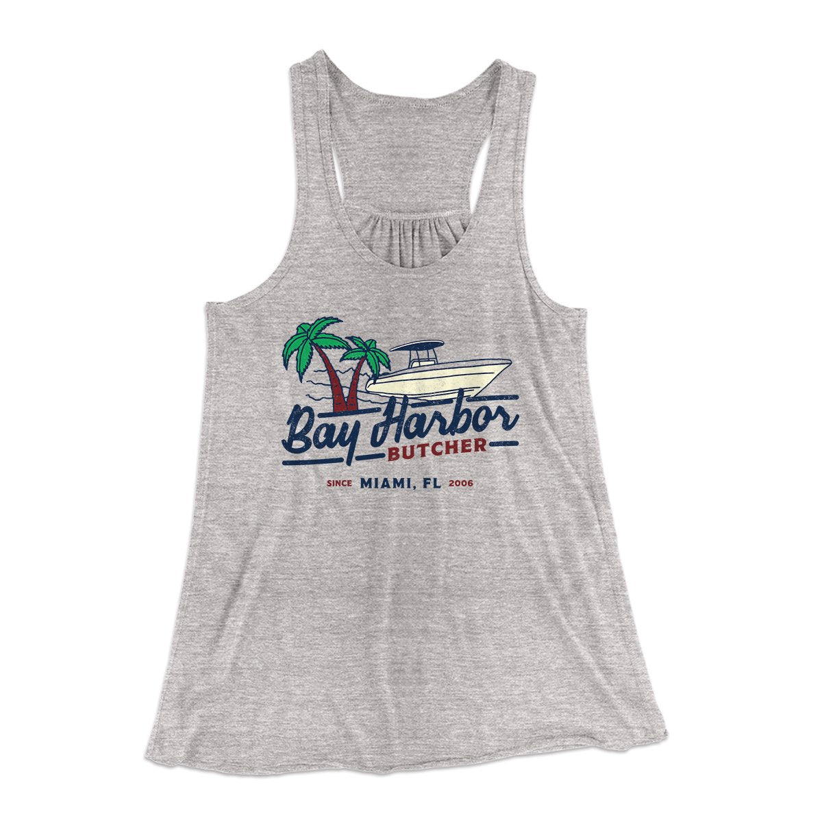 Bay Harbor Butcher Women's Flowey Tank Top | Funny Shirt from Famous In Real Life