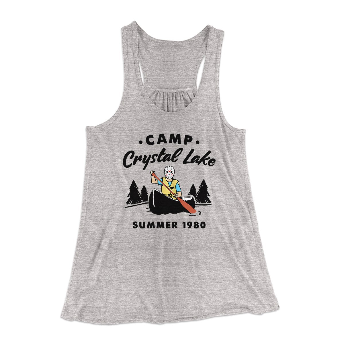 Camp Crystal Lake Women's Flowey Tank Top | Funny Shirt from Famous In Real Life