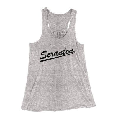 Scranton Branch Company Picnic Women's Flowey Tank Top Athletic Heather | Funny Shirt from Famous In Real Life