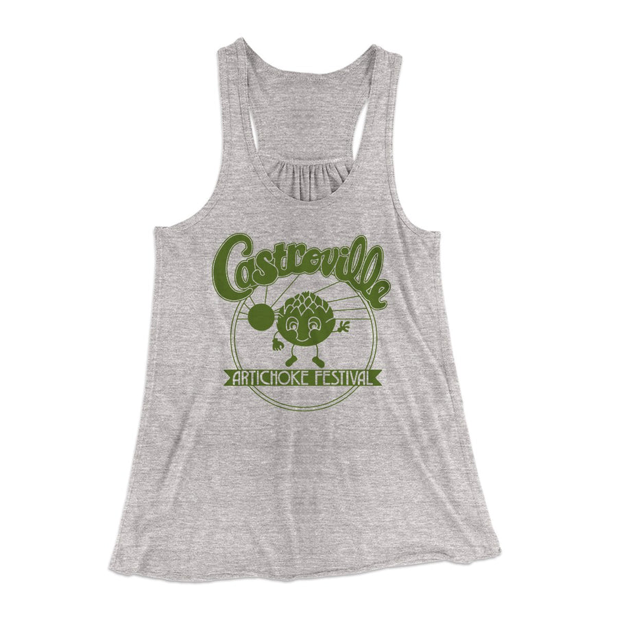 Castroville Artichoke Festival Women's Flowey Tank Top | Funny Shirt from Famous In Real Life
