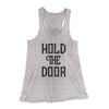 Hold the Door Women's Flowey Tank Top Athletic Heather | Funny Shirt from Famous In Real Life