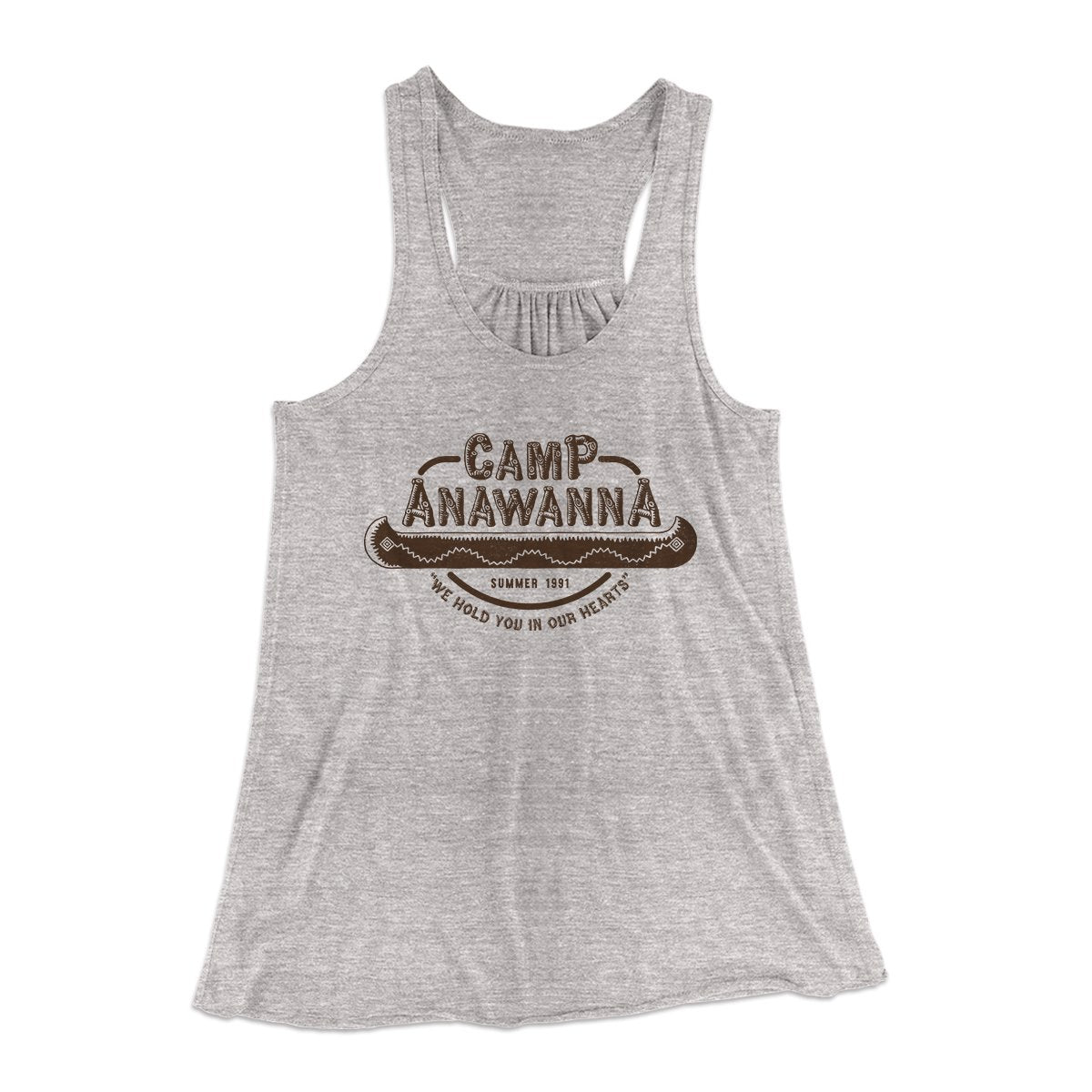 Camp Anawanna Women's Flowey Tank Top | Funny Shirt from Famous In Real Life