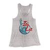 It's Lit (Statue of Liberty) Women's Flowey Tank Top Athletic Heather | Funny Shirt from Famous In Real Life