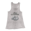 Nice Cleavage Women's Flowey Tank Top Athletic Heather | Funny Shirt from Famous In Real Life
