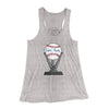 Babe Ruth Signed Ball Women's Flowey Tank Top Athletic Heather | Funny Shirt from Famous In Real Life