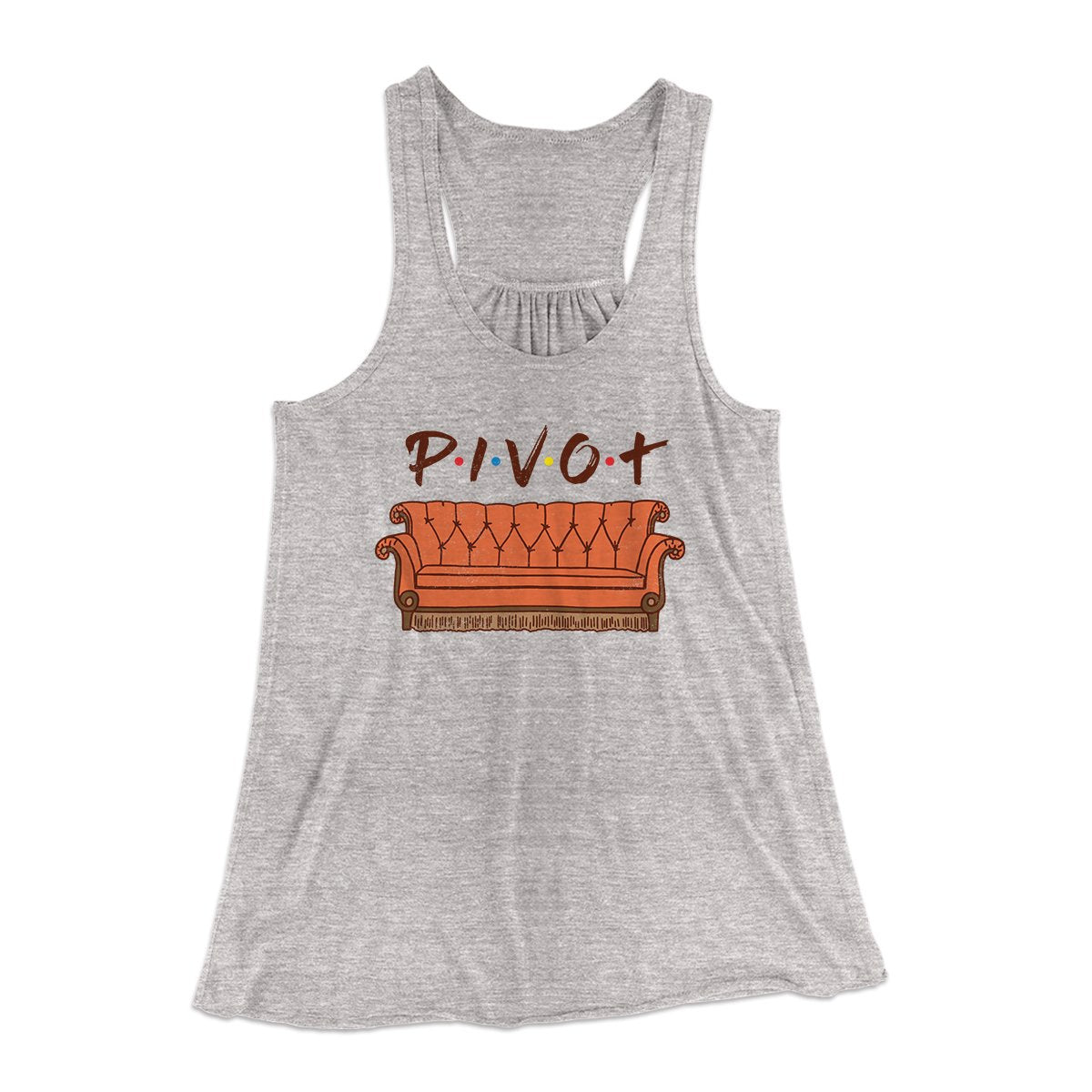 Pivot Women's Flowey Tank Top | Funny Shirt from Famous In Real Life